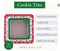 3 Pack Christmas Cookie Tins, Festive Cookie Tins for Gift Giving & Holiday Treats, Square Tin Containers with Lids, Snowflake Metal Box Nesting Containers, Large Medium Small